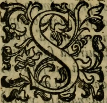 An illustration from L'historia ecclesiastica della rivolvzion d'Inghilterra : divisa in libri qvattro, ne' qvali si tratta di qvello ch'e avvenvto in quell'isola, da chè Arrigo Ottauo cominciò à pensare di ripudiar Caterina sua legittima moglie, infino à quest'vltimi anni di Lisabetta, vltima sua figliuola, 1594, leaf 214