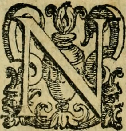 An illustration from L'historia ecclesiastica della rivolvzion d'Inghilterra : divisa in libri qvattro, ne' qvali si tratta di qvello ch'e avvenvto in quell'isola, da chè Arrigo Ottauo cominciò à pensare di ripudiar Caterina sua legittima moglie, infino à quest'vltimi anni di Lisabetta, vltima sua figliuola, 1594, leaf 273