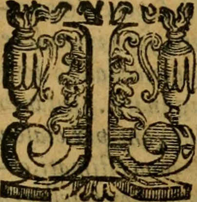 An illustration from L'historia ecclesiastica della rivolvzion d'Inghilterra : divisa in libri qvattro, ne' qvali si tratta di qvello ch'e avvenvto in quell'isola, da chè Arrigo Ottauo cominciò à pensare di ripudiar Caterina sua legittima moglie, infino à quest'vltimi anni di Lisabetta, vltima sua figliuola, 1594, leaf 342
