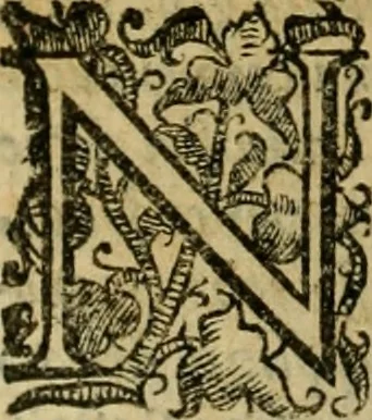 An illustration from L'historia ecclesiastica della rivolvzion d'Inghilterra : divisa in libri qvattro, ne' qvali si tratta di qvello ch'e avvenvto in quell'isola, da chè Arrigo Ottauo cominciò à pensare di ripudiar Caterina sua legittima moglie, infino à quest'vltimi anni di Lisabetta, vltima sua figliuola, 1594, leaf 543
