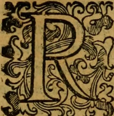An illustration from L'historia ecclesiastica della rivolvzion d'Inghilterra : divisa in libri qvattro, ne' qvali si tratta di qvello ch'e avvenvto in quell'isola, da chè Arrigo Ottauo cominciò à pensare di ripudiar Caterina sua legittima moglie, infino à quest'vltimi anni di Lisabetta, vltima sua figliuola, 1594, leaf 546