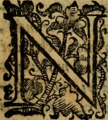 An illustration from L'historia ecclesiastica della rivolvzion d'Inghilterra : divisa in libri qvattro, ne' qvali si tratta di qvello ch'e avvenvto in quell'isola, da chè Arrigo Ottauo cominciò à pensare di ripudiar Caterina sua legittima moglie, infino à quest'vltimi anni di Lisabetta, vltima sua figliuola, 1594, leaf 708