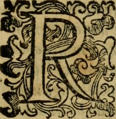 An illustration from L'historia ecclesiastica della rivolvzion d'Inghilterra : divisa in libri qvattro, ne' qvali si tratta di qvello ch'e avvenvto in quell'isola, da chè Arrigo Ottauo cominciò à pensare di ripudiar Caterina sua legittima moglie, infino à quest'vltimi anni di Lisabetta, vltima sua figliuola, 1594, leaf 96