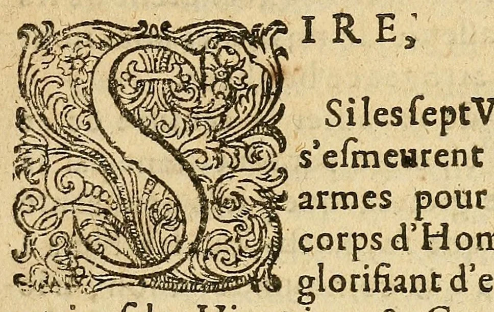 An illustration from L'Horoscope dv Roy, 1623, leaf 3