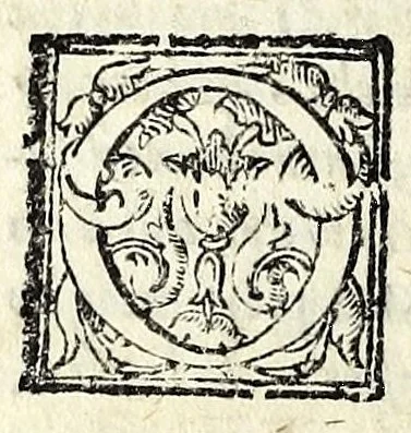 An illustration from L'Hortensio : comedia, 1586, leaf 140