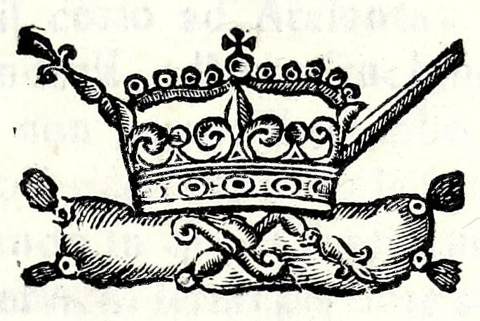 An illustration from L'horto dell' Esperidi : picciol drama in musica per introduzione ad vna festa da ballo in occasion delle nozze degl' illustrissimi ss. marchesi Annibale Romei e d' Ippolita Rondinelli : nel teatro del sig. marchese Pio Enea degl' Obizzi in Ferrara : dedicato alli sudetti sposi, 1667, leaf 3