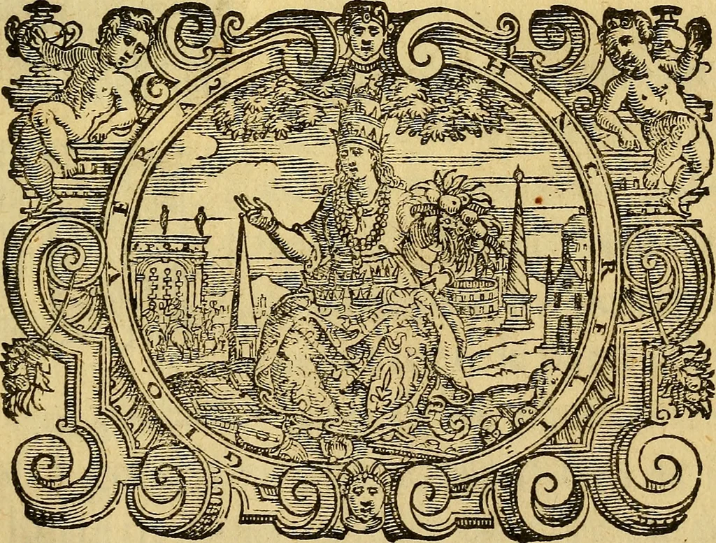 An illustration from L'hospidale de' pazzi incurabili, 1617, leaf 4