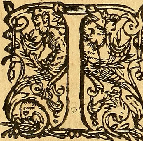 An illustration from L'Hystoire des devx nobles et tres vaillans chevaliers nommez Milles et Amys, : Lesquels en leur viuant furent plains de grandes proësses. Contenant plusieurs et diuerses matieres, comme vous pourrez veoir cy apres, 1611, leaf 111