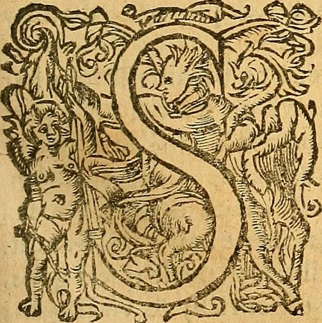 An illustration from L'Hystoire des devx nobles et tres vaillans chevaliers nommez Milles et Amys, : Lesquels en leur viuant furent plains de grandes proësses. Contenant plusieurs et diuerses matieres, comme vous pourrez veoir cy apres, 1611, leaf 180