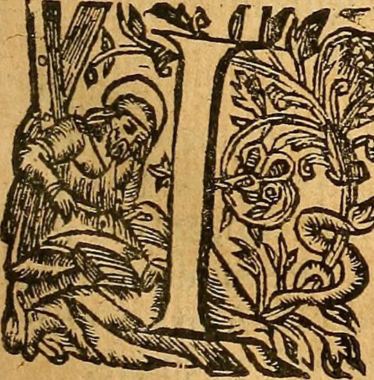 An illustration from L'Hystoire des devx nobles et tres vaillans chevaliers nommez Milles et Amys, : Lesquels en leur viuant furent plains de grandes proësses. Contenant plusieurs et diuerses matieres, comme vous pourrez veoir cy apres, 1611, leaf 92