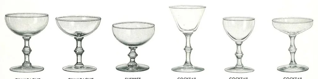 An illustration from Libbey Glassware 1960, 1960, leaf 1