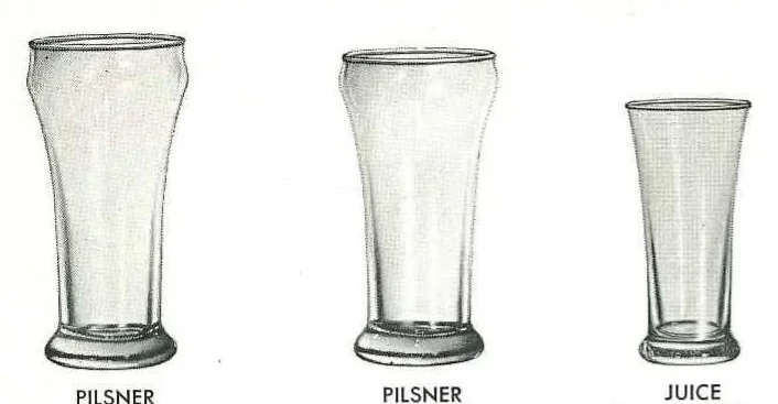 An illustration from Libbey Glassware 1960, 1960, leaf 3