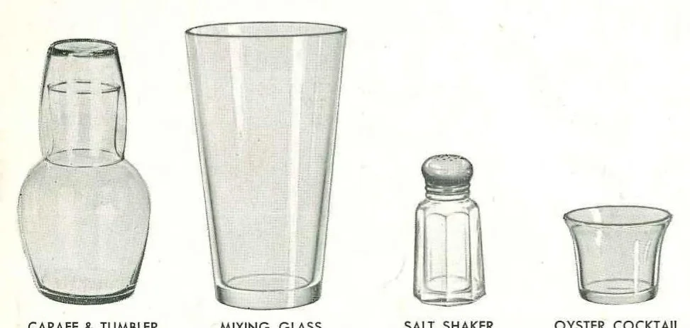 An illustration from Libbey Glassware 1960, 1960, leaf 7