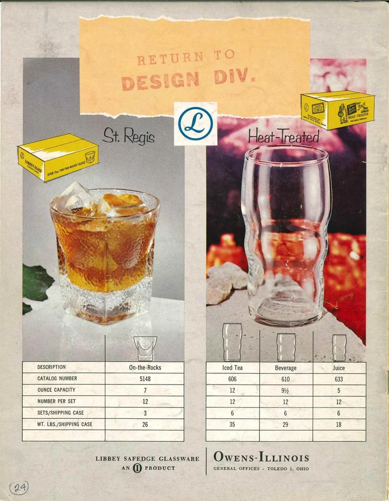An illustration from Libbey Glassware 1962, 1962, leaf 12