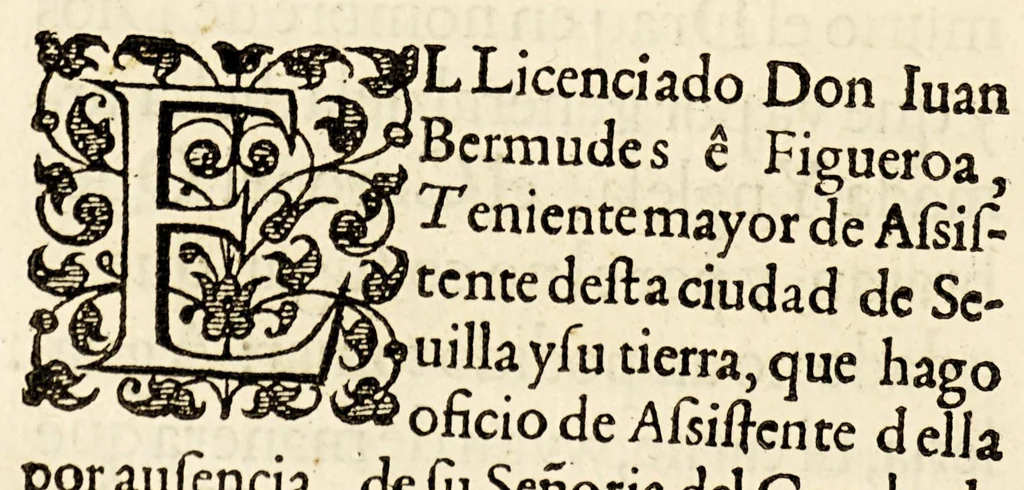 An illustration from A libell of Spanish lies: : found at the sacke of Cales, discoursing the fight in the West Indies, twixt the English nauie being fourteene ships and pinasses, and a fleete of twentie saile of the king of Spaines, and of the death of Sir Francis Drake. : With an answere briefely confuting the Spanish lies, and a short relation of the fight according to truth, 1596, leaf 20