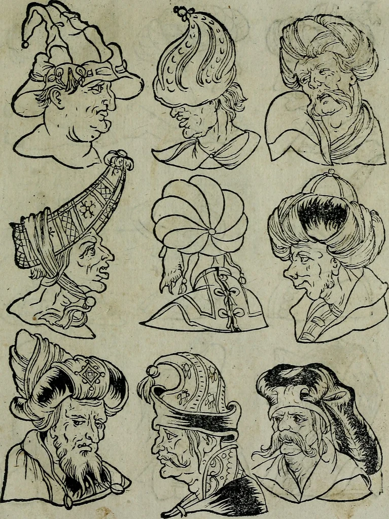 An illustration from Libellus artificiosus omnibus pictoribus, statuarijs, aurifabris, lapidicidis, arcularijs, laminarijs & cultrarijs fabris, sumopere utilis, nec à quae[que] antea uisus, nec prius editus, 1539, leaf 10