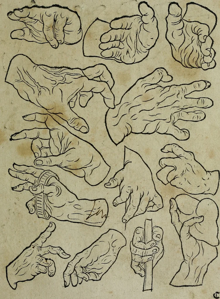 An illustration from Libellus artificiosus omnibus pictoribus, statuarijs, aurifabris, lapidicidis, arcularijs, laminarijs & cultrarijs fabris, sumopere utilis, nec à quae[que] antea uisus, nec prius editus, 1539, leaf 20