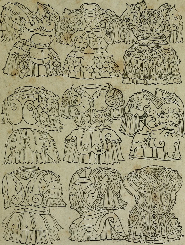 An illustration from Libellus artificiosus omnibus pictoribus, statuarijs, aurifabris, lapidicidis, arcularijs, laminarijs & cultrarijs fabris, sumopere utilis, nec à quae[que] antea uisus, nec prius editus, 1539, leaf 30