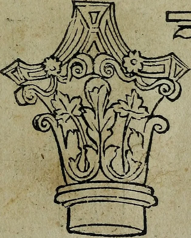 An illustration from Libellus artificiosus omnibus pictoribus, statuarijs, aurifabris, lapidicidis, arcularijs, laminarijs & cultrarijs fabris, sumopere utilis, nec à quae[que] antea uisus, nec prius editus, 1539, leaf 50