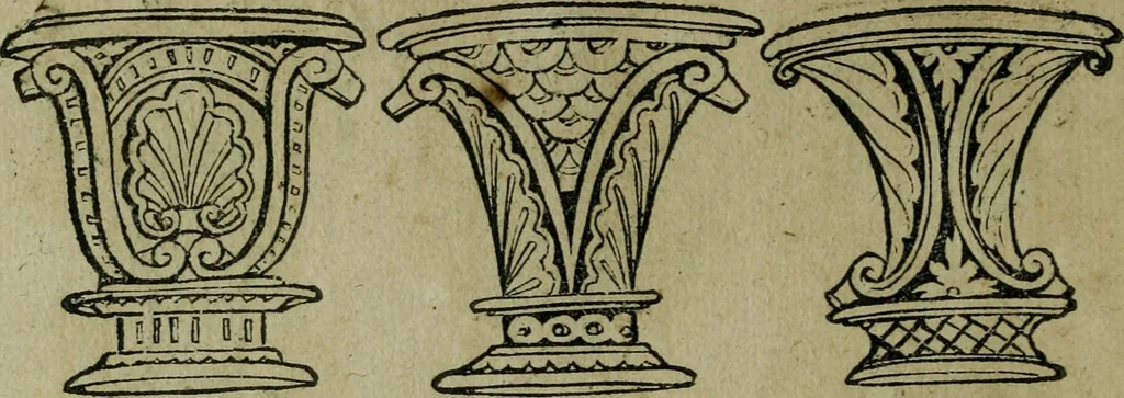 An illustration from Libellus artificiosus omnibus pictoribus, statuarijs, aurifabris, lapidicidis, arcularijs, laminarijs & cultrarijs fabris, sumopere utilis, nec à quae[que] antea uisus, nec prius editus, 1539, leaf 53