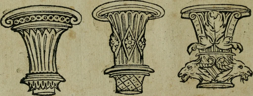 An illustration from Libellus artificiosus omnibus pictoribus, statuarijs, aurifabris, lapidicidis, arcularijs, laminarijs & cultrarijs fabris, sumopere utilis, nec à quae[que] antea uisus, nec prius editus, 1539, leaf 53