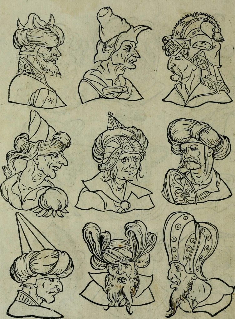 An illustration from Libellus artificiosus omnibus pictoribus, statuarijs, aurifabris, lapidicidis, arcularijs, laminarijs & cultrarijs fabris, sumopere utilis, nec à quae[que] antea uisus, nec prius editus, 1539, leaf 9