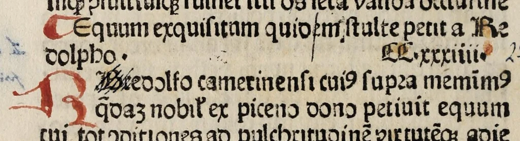 An illustration from Liber facetiarum, leaf 166