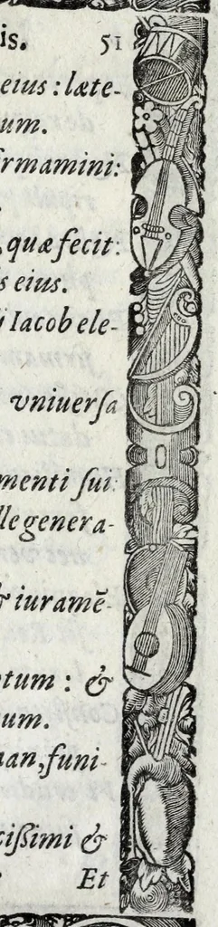 An illustration from Liber precationvm : qvas Carolvs Calvvs, imperator Hludouici Pij caesaris filius, sibi adolescenti pro quotidiano vsuante años vigintiquinq[ue] supra septingentos in vnum colligi & literis scribi aureis mandauit : in honorem et vsvm serenissimi principis Maximiliani ... : nunc primum in lucem editus & posteritati communicatus, 1583, leaf 113