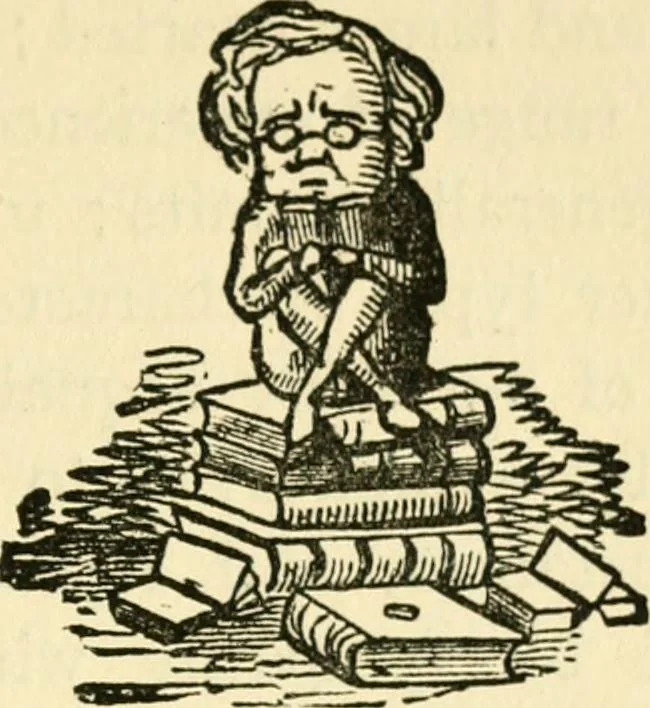 An illustration from Library advertising; "publicity" methods for public libraries, library-work with children, rural library schemes, &c., with a chapter on the cinema and library, 1921, leaf 72