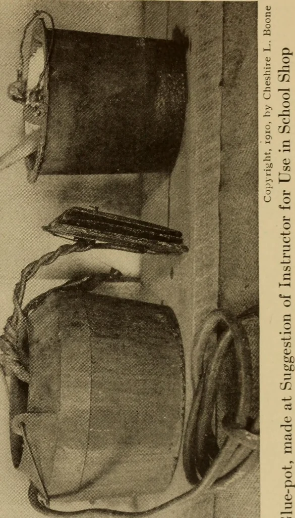 An illustration from The library at work and play, 1912, leaf 100
