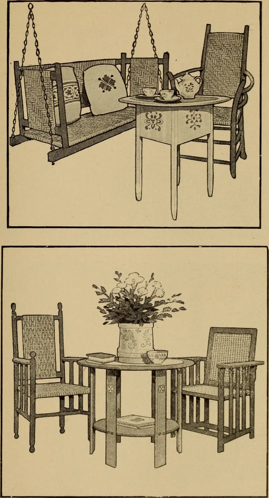 An illustration from The library at work and play, 1912, leaf 36