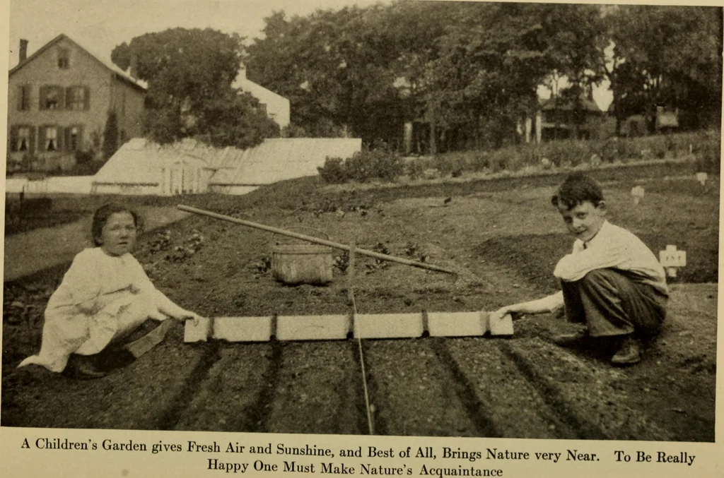An illustration from The library at work and play, 1912, leaf 55
