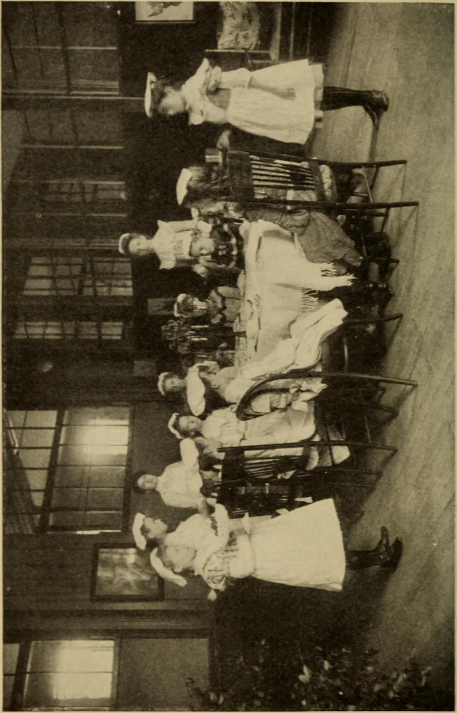 An illustration from The library at work and play, 1912, leaf 59