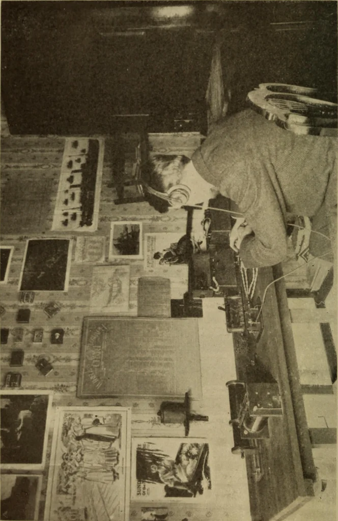 An illustration from The library at work and play, 1912, leaf 7