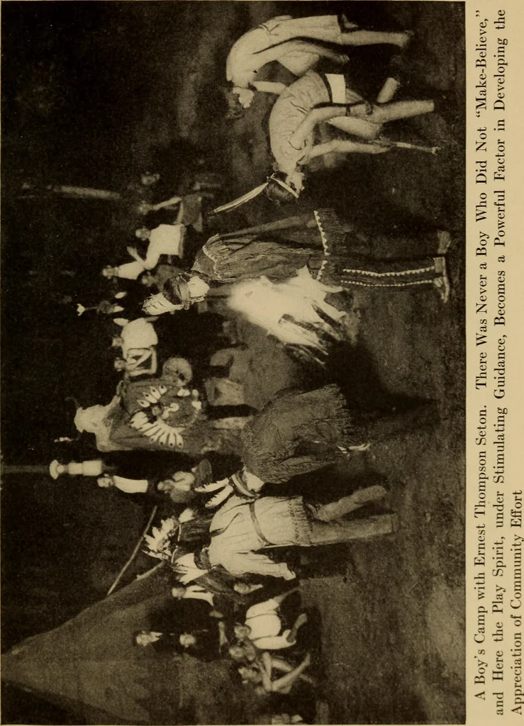 An illustration from The library at work and play, 1912, leaf 76