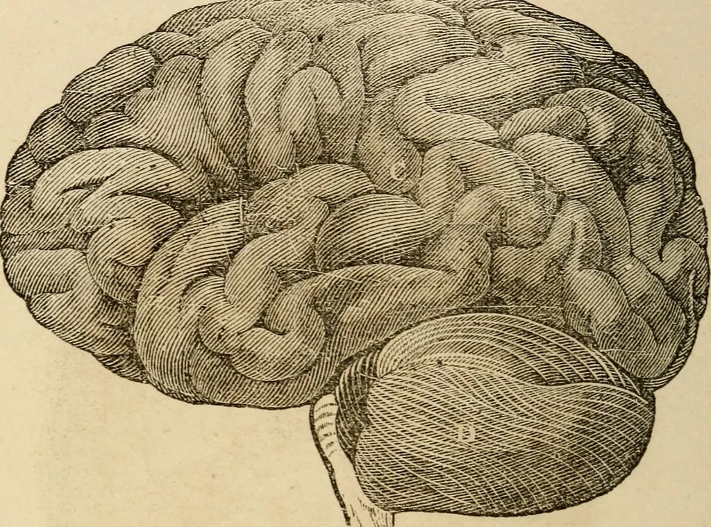 An illustration from Library of mesmerism and psychology, 1871, leaf 801