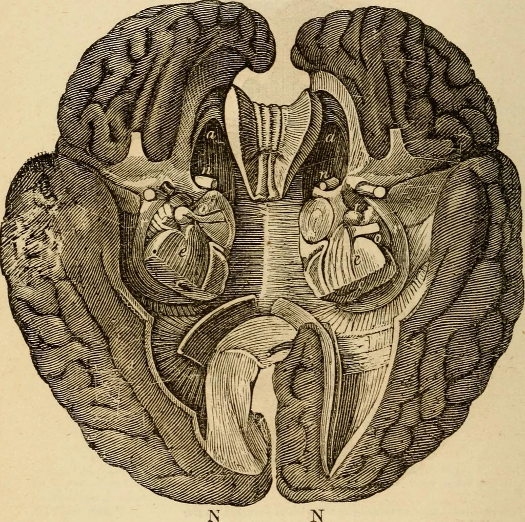 An illustration from Library of mesmerism and psychology, 1871, leaf 807