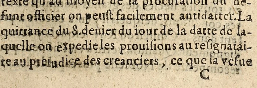 An illustration from Libre discovrs et veritable ivgement. Sur l'heredité des offices insinuée en France, dans le doux venim du droict annuel. Faict par l'vn des deputez aux Estats generaux., 1615, leaf 17