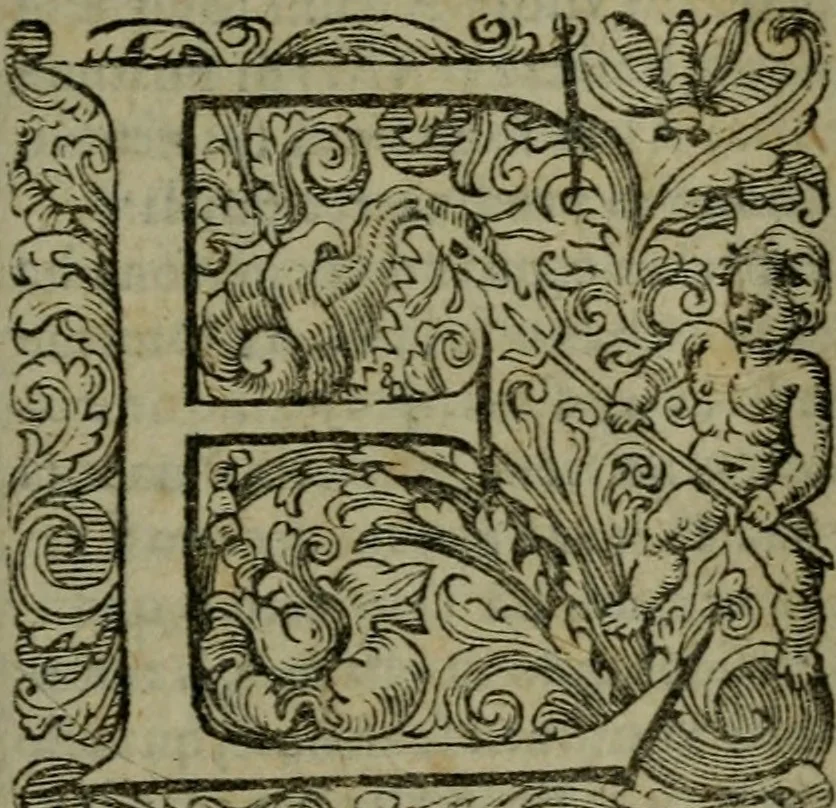 An illustration from Libretto d'imagini e di brevi meditationi sopra li sette peccati capitali, e le virtù à loro contrarie : si da ancora vna breve cognitione de' vitij per fuggirli, e delle virtù per acquistarle, 1600, leaf 18