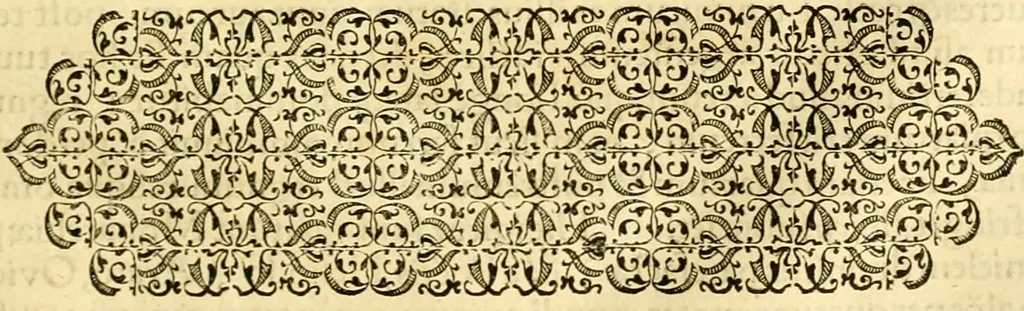 An illustration from Libri quatuor de scrupulis chronologor[um] in quibus non solum calculus sacræ scripturæ cum serie quatuor monarchiarum, & olympiadibus Græcorum, atq[ue] annis ab urbe Roma condita pulcherrima harmonia conciliatur : sed etiam quam plurimi et difficilimi scrupuli, qui hactenus in hanc harmoniam irrepserant, multosq[ue] antiquitatis & veritatis diligentissimos inquisitores non parum torserant, ita eximuntur, ut maiore cum luce, fructu & voluptate tam sacræ quàm prophanæ historiæ ab omnibus legi possint, 1575, leaf 40