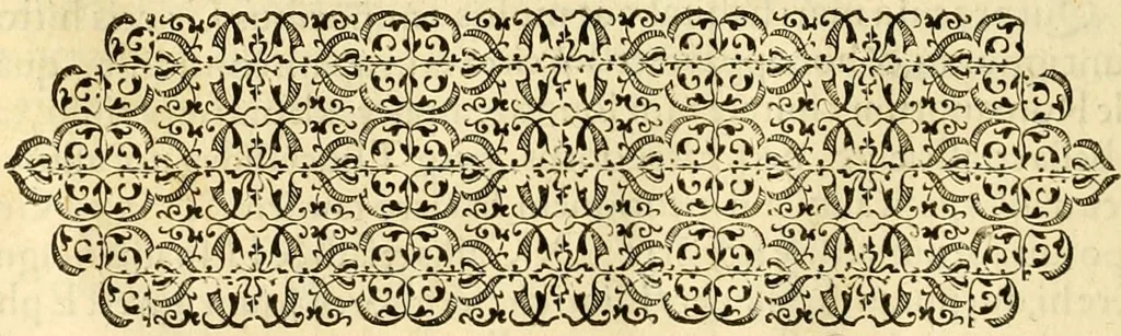 An illustration from Libri quatuor de scrupulis chronologor[um] in quibus non solum calculus sacræ scripturæ cum serie quatuor monarchiarum, & olympiadibus Græcorum, atq[ue] annis ab urbe Roma condita pulcherrima harmonia conciliatur : sed etiam quam plurimi et difficilimi scrupuli, qui hactenus in hanc harmoniam irrepserant, multosq[ue] antiquitatis & veritatis diligentissimos inquisitores non parum torserant, ita eximuntur, ut maiore cum luce, fructu & voluptate tam sacræ quàm prophanæ historiæ ab omnibus legi possint, 1575, leaf 61