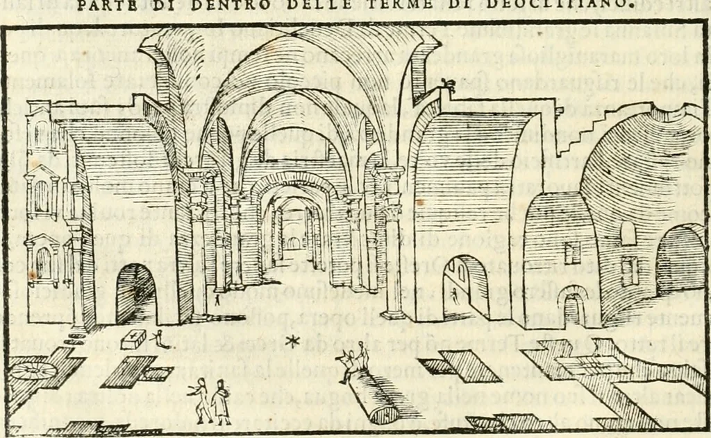 An illustration from Libri qvattro dell'antichita della citta di Roma : raccolte sotto brevita da diversi antichi et moderni scrittori, 1565, leaf 125