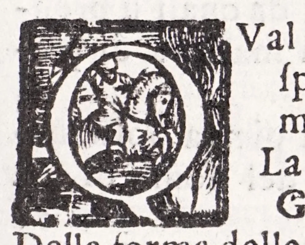 An illustration from Libri tre di m. Lodovico Dolce; ne i qvali si tratta delle diuerse sorti delle gemme, che produce la natura, della qvalità, grandezza, bellezza, & virtù loro, 1565, leaf 197