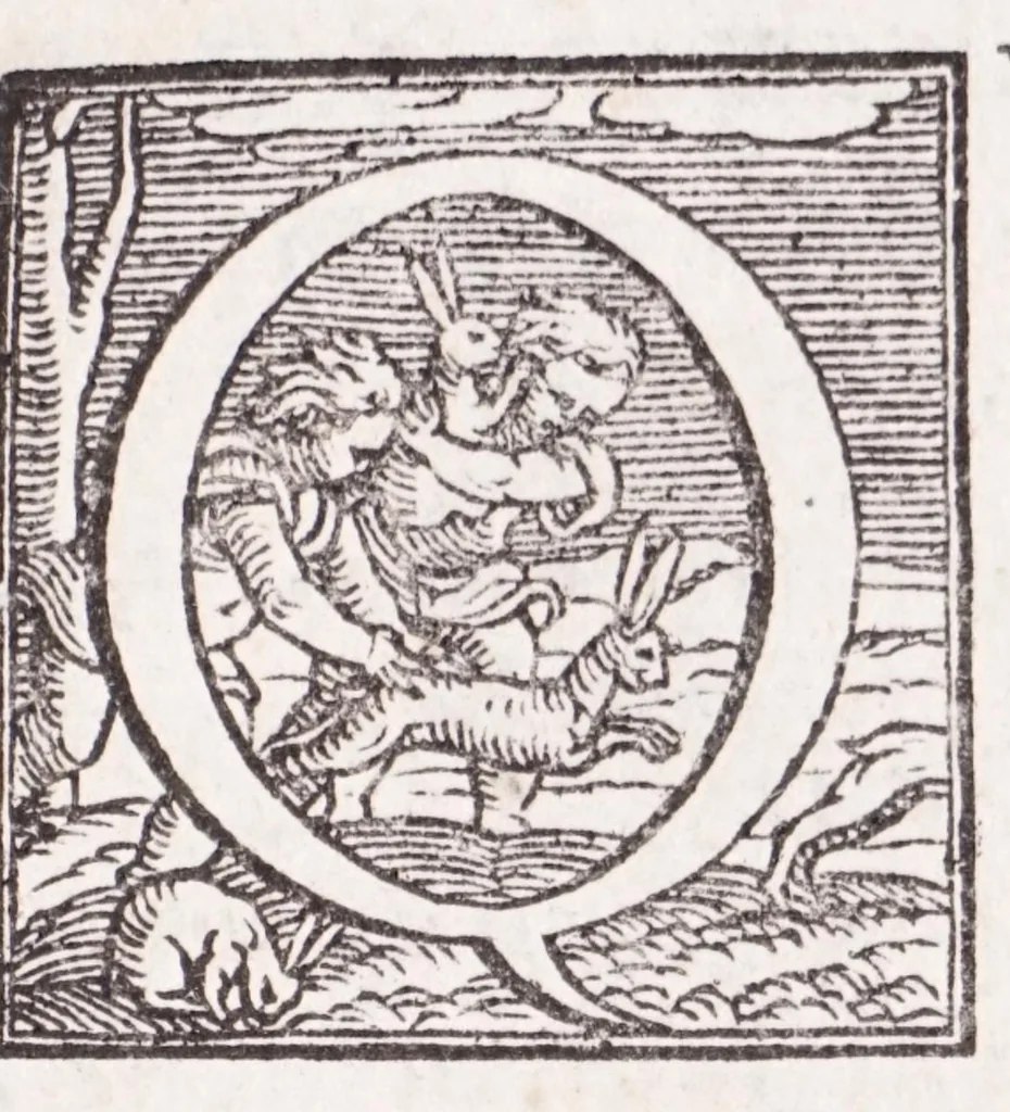 An illustration from Libri tre di m. Lodovico Dolce; ne i qvali si tratta delle diuerse sorti delle gemme, che produce la natura, della qvalità, grandezza, bellezza, & virtù loro, 1565, leaf 9