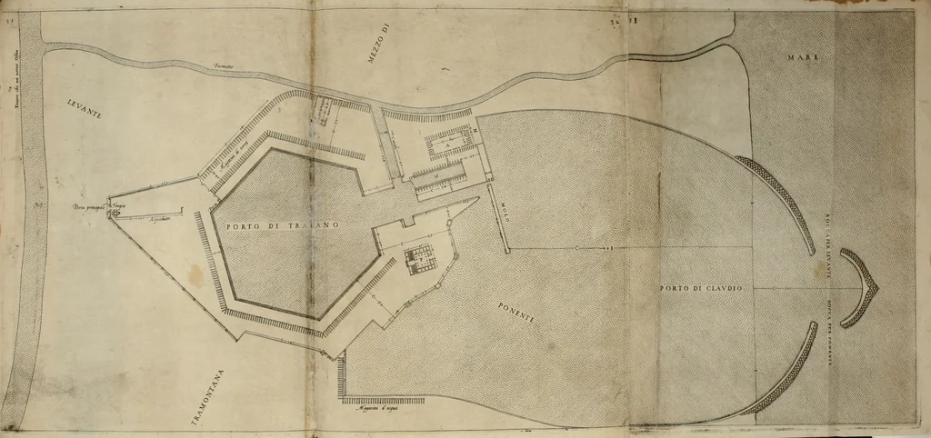 An illustration from Libro d'Antonio Labacco appartenente a l'architettvra nel qval si figvrano alcvne notabili antiqvita di Roma, 1570, leaf 67