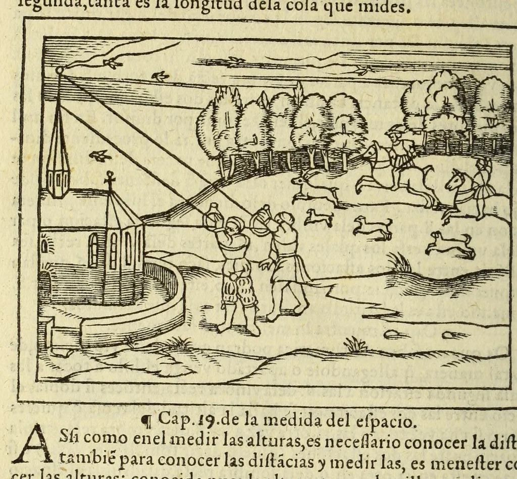 An illustration from Libro de la cosmographia, 1548, leaf 150