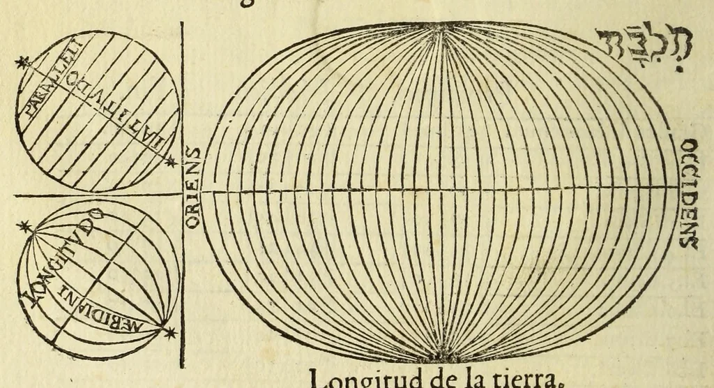 An illustration from Libro de la cosmographia, 1548, leaf 26
