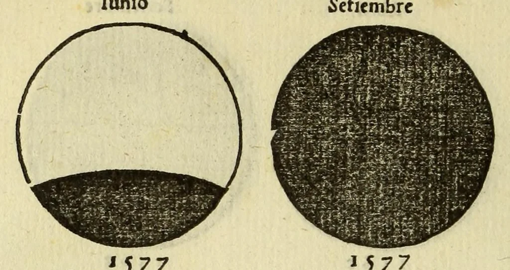 An illustration from Libro de la cosmographia, 1548, leaf 38