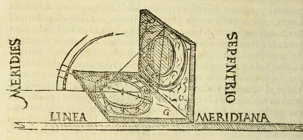 An illustration from Libro de la cosmographia, 1548, leaf 62