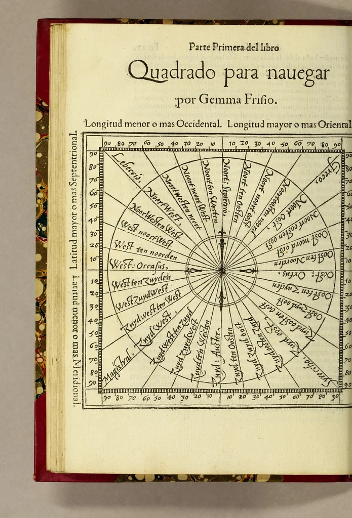 An illustration from Libro de la cosmographia, 1548, leaf 66